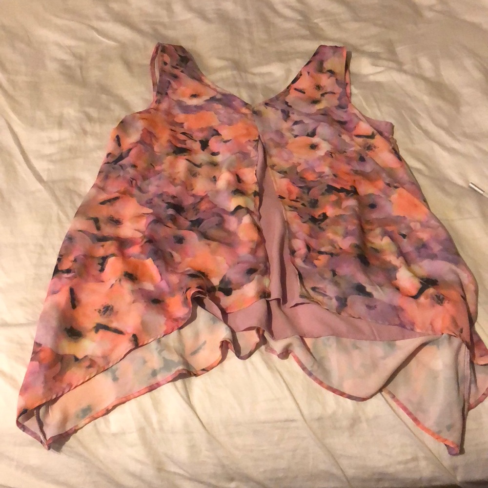 Flowy Floral Dress Top